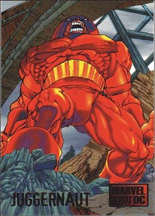DC Versus Marvel / Marvel Versus DC (Base Set) card 34 Juggernaut
