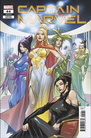 Captain Marvel (2019) issue 44-C Stephen Segovia Cover