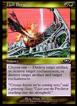 Magic the Gathering: Planeshift (Base Set) card 111 Hull Breach