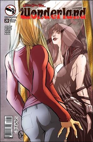 Grimm Fairy Tales Presents Wonderland issue 20-C Giuseppe Cafaro Cover
