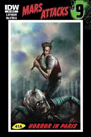 Mars Attacks (2012) issue 9-C Nick Percival 1:10 Cover