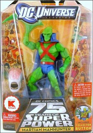 DC Universe Classics (Wave 15) figure 5-D Martian Manhunter (Alien Head & Blade) K-Mart Excl