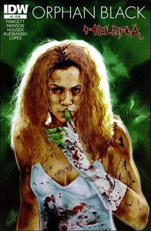 Orphan Black issue 2 Cat Staggs Cover
