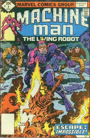 Machine Man (1978) issue 8-B Whitman Cover