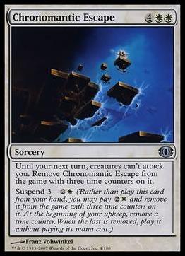 Magic the Gathering: Future Sight (Base Set) card 4 Chronomantic Escape