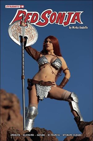 Red Sonja (2021) issue 10-E Cosplay Photo Cover