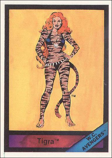 Marvel Universe (Base Set) card 42 Tigra