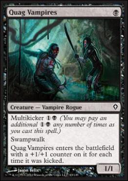 Magic the Gathering: Worldwake (Base Set) card 63 Quag Vampires