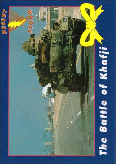 Operation Yellow Ribbon Desert Storm Trading Cards (Base Set) card 28
