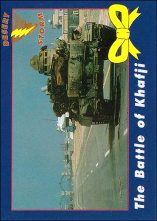 Operation Yellow Ribbon Desert Storm Trading Cards (Base Set) card 28
