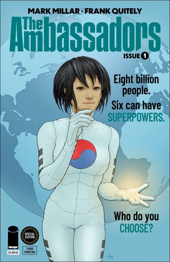 Ambassadors issue 1-G Frank Quitely Special Edition (3rd Print)