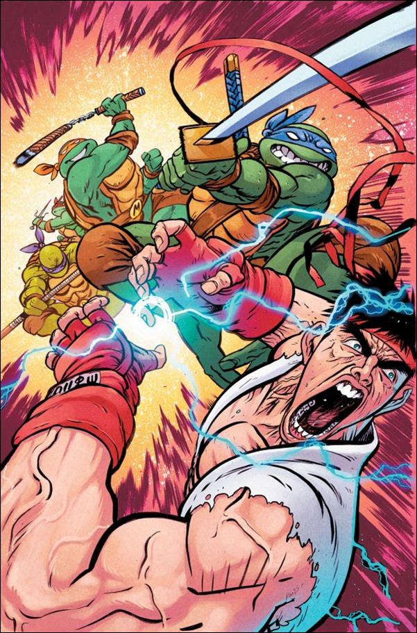Teenage Mutant Ninja Turtles vs. Street Fighter issue 4-G Daniel Warren Johnson 1:250 Virgin Cover