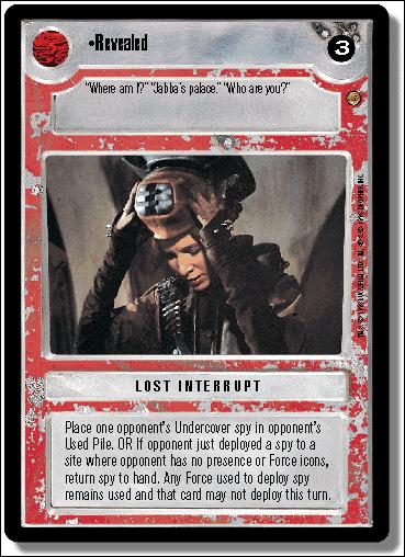 Star Wars: Jabba's Palace Limited (Base Set) card 154 Revealed