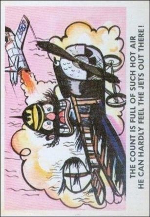 Weird-Ohs (Base Set) card 37 The Count is Full of Such Hot Air He can Hardly 