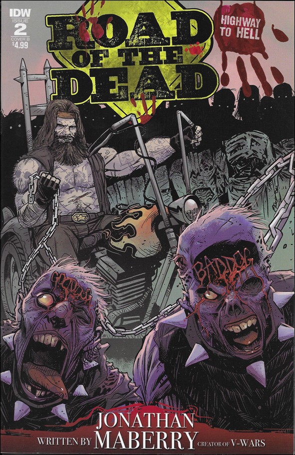 Road of the Dead: Highway to Hell issue 2-B Drew Moss Cover