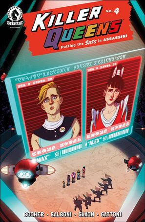 Killer Queens issue 4-B Chris Ables Cover