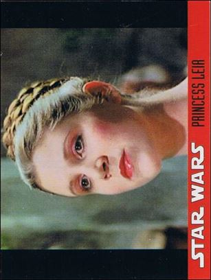 Star Wars Candy Heads Collector Set (Promo) card 9 Princess Leia