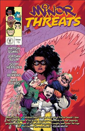 Minor Threats issue 3 Scott Hepburn Cover