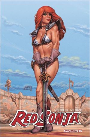 Red Sonja (2023) issue 5-C Joseph Michael Linsner Cover