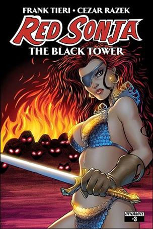Red Sonja: The Black Tower issue 3 Standard Cover