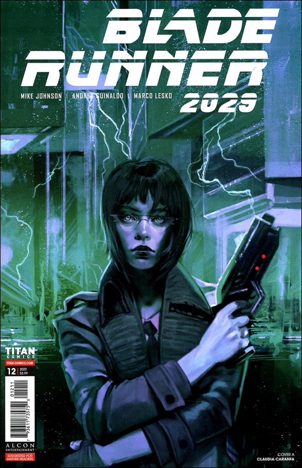 Blade Runner 2029 issue 12 Claudia Caranfa Cover