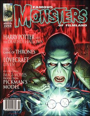 Famous Monsters of Filmland issue 255-B Voldemort Newsstand Cover