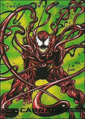 1993 Marvel Masterpieces (Base Set) card 19 Carnage