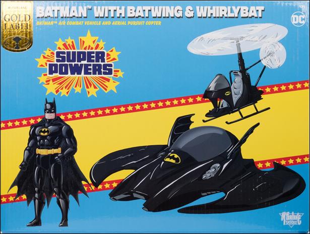 Super Powers Collection Vehicles (2022) figure NN6 Batman with Batwing & Whirlybat  (Gold Label)