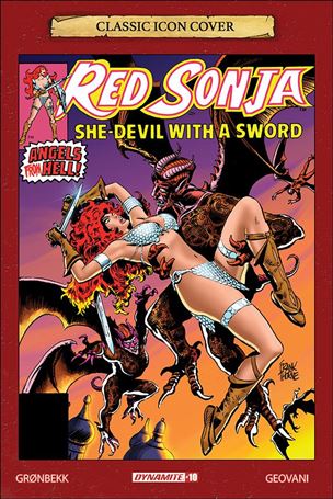 Red Sonja (2023) issue 10-G Frank Thorne Icon 1:10 Cover