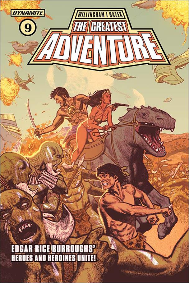 Greatest Adventure issue 9-B Greg Smallwood Cover