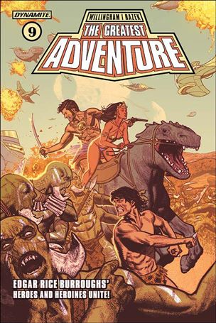 Greatest Adventure issue 9-B Greg Smallwood Cover