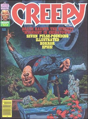 Creepy issue 122 Lee Katz Cover