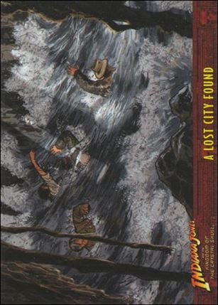 Indiana Jones and the Kingdom of the Crystal Skull (Base Set) card 84 A Lost City Found