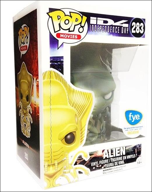 POP! Movies figure 283-C Alien (Silver) FYE Edition