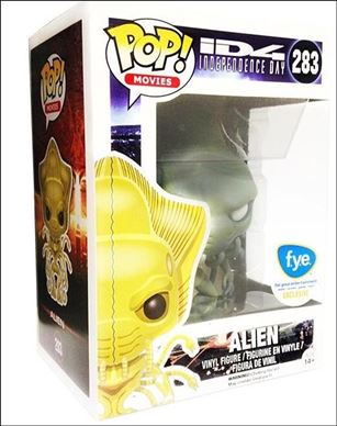 POP! Movies figure 283-C Alien (Silver) FYE Edition