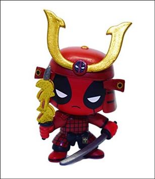 Deadpool Mystery Minis figure 19 Samurai  (Hot Topic Exclusive)