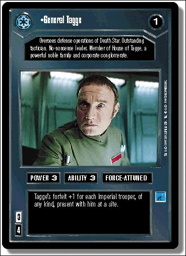 Star Wars: Premiere Limited (Base Set) card 31 General Tagge