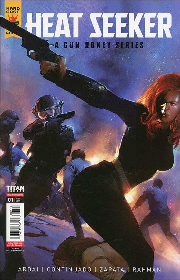 Heat Seeker: A Gun Honey Series issue 1-B Bill Sienkiewicz Cover