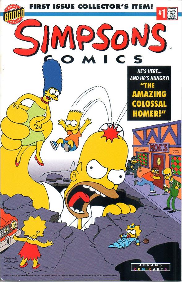 Simpsons Comics issue 1-B Abrams Comicarts Edition