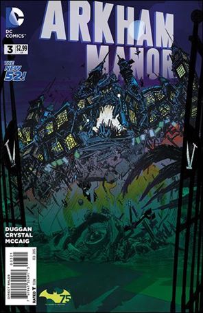 Arkham Manor issue 3-B Nathan Fox 1:25 Cover