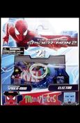 Marvel Minimates (Exclusives) figure 119 Battle Damaged Spider-Man & Electro (Translucent)