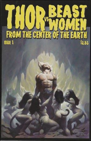 Thor v. Beast Women from the Center of the Earth issue 1-B Alternate Cover
