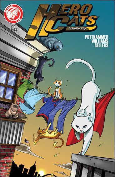 Hero Cats of Stellar City issue 1 Standard Cover
