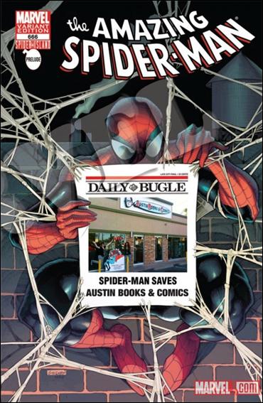 Amazing Spider-Man (1963) issue 666-MK Austin Books & Comics Daily Bugle Cover