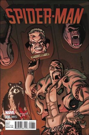 Spider-Man (2016) issue 6-B David Williams Death of X Cover
