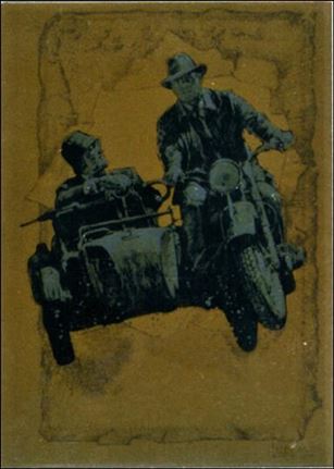 Indiana Jones Masterpieces (Foil Subset) card 9-B Bronze Foil