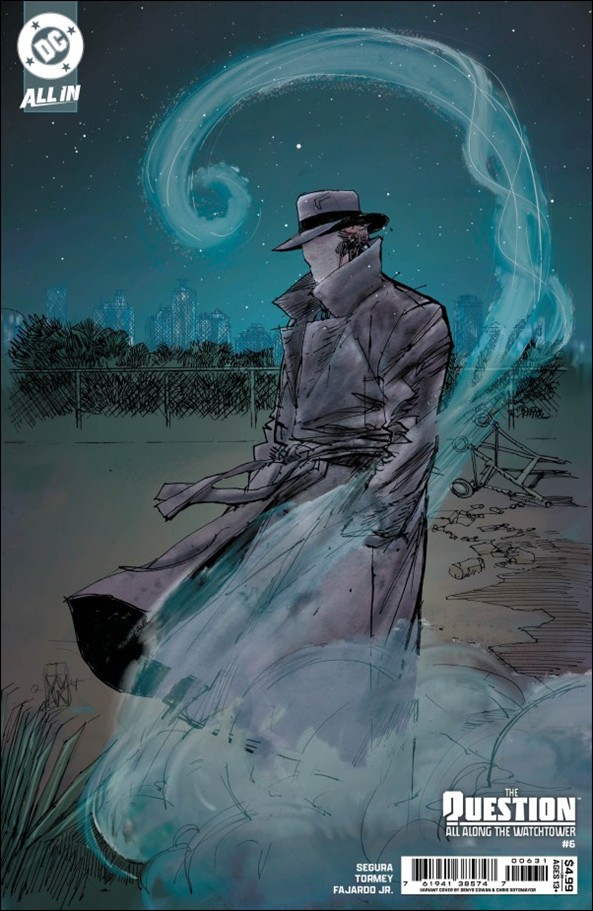 Question: All Along the Watchtower issue 6-C Denys Cowan Cardstock Cover