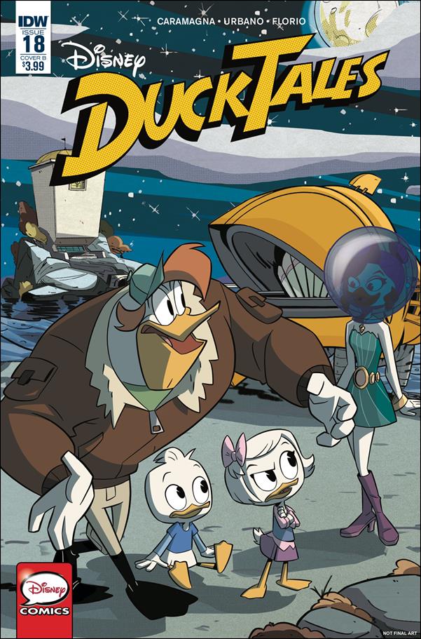 Ducktales (2017) issue 18-B Marco Ghiglione "Launchpad" Cover