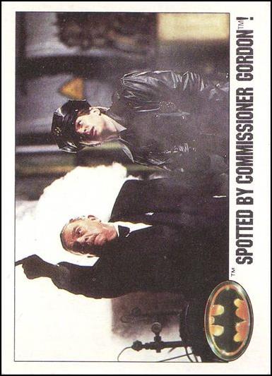 Batman (Collectors' Edition Set) card 37 Spotted by Commissioner Gordon!