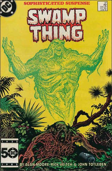 Saga of the Swamp Thing issue 37 Direct Edition Cover